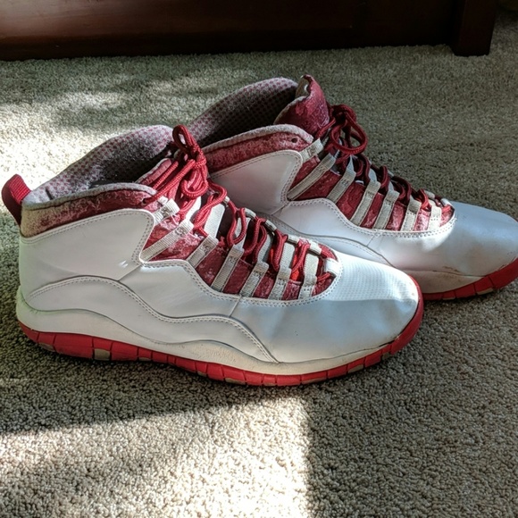 jordan 10 retro red steel